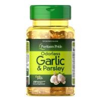 ราคา Puritan's Pride Odorless Garlic & Parsley 500 mg. (100Softgels) (25973450490)