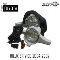 ราคา ไฟตัดหมอก ไฟสปอร์ตไลท์ รุ่น TOYOTA HILUX VIGO ปี 2004 - 2007 พร้อมชุดสายไฟ 1 ชุด (26304840269)