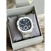 ราคา ⌚️Guess Blue Dial Day-Date Men Watch (25886510640)