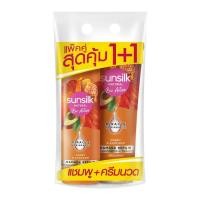 ราคา ซันซิล ไบโอแชมพูครีมนวดฟื้นฟูผมเสีย 650มล. Sunsilk Bio Damage Restore Shampoo & Conditioner 650ml. (24152298760)