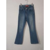 ราคา FF06276 กางเกงยีนส์มือสอง ฟอกนิ่ม แบรนด์ HARA เอว 24-26 นิ้ว (43852532585)