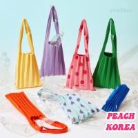 ราคา Pleats mama - BT21 กระเป๋าสะพายไหล่ ผ้าถัก ขนาดมินิ เหมาะกับการพกพาช็อปปิ้ง (29303515673)