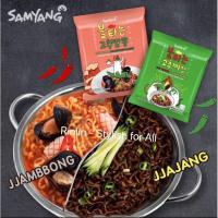ราคา RINLIN มาม่าเกาหลี SAMYANG ซัมยัง ราเมน รัมยอน จัมปง จาจัง เผ็ดมาก แห้ง น้ำ Spicy Instant Noodle Ramen JJAJANG JJAMBBONG (13350566224)