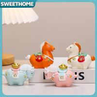 ราคา บ้านหวาน น่ารักราศีม้าเครื่องประดับถังไขมันม้าหุ่นเจริญรุ่งเรืองความมั่งคั่งสัญลักษณ์ม้ามิ่งขวัญเรซิ่นสก์ท็อปตกแต่งบ้านปีใหม่ (46906057808)