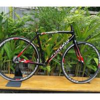 ราคา เฟรมรถจักรยาน​เสือหมอบ​อลู​ ยี่ห้อ.specialized รุ่น​allez​ E5​ size 54​มือสอง. (2709319913)