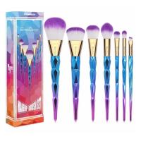 ราคา EBrush Set maxDesign แปรงแต่งหน้า 7 ชิ้นเพชรสีสันสดใส (43420936626)