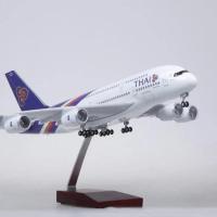 ราคา โมเดลเครื่องบินเหล็ก ขนาด 1:160 การบินไทย แอร์บัส A380 (Thai Airways Airbus A380) (27527270527)