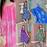 ราคา ชุดนอนไซส์ใหญ่ ปั้มเทียน บาติก อก 54-56" สีสวยจริง (5404754975)