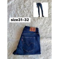 ราคา กางเกงยีนส์ ลีวาย Classic mid rise Skinny แท้%มือสอง (55251928152)