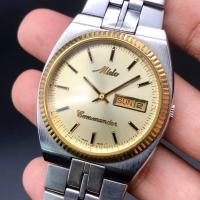 ราคา Mido Commander 8017 Automatic ตัวเรือนสแตนเลส หน้าปัดสีทอง (40970292165)