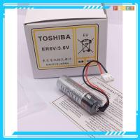 ราคา ER6V 3.6V แจ็คขาว แบตเตอรี่ลิเธียม ER6 2400mah TOSHIBA PLC Lithium Battery (44251985709)