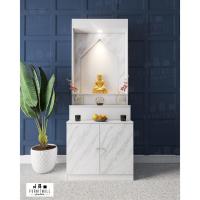 ราคา ตู้บูชา ลายจั่ว หิ้งพระ ตู้พระ ชั้นวางพระ (11300219181)