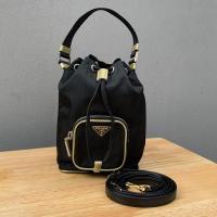 ราคา มือสอง Prada Nylon Bucket Bag (14798231439)