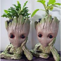 ราคา พร้อมส่ง ! กระถางต้นไม้ Groot กรูท Guardian Of The Galaxy กระถางกรูท (2306558909)