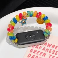 ราคา สายรัดสีสันสดใสสําหรับ Huawei Band 10 9 8 7 6 Fit 3 2 4pro สายรัดอุปกรณ์เสริม Scrunchie สร้อยข้อมือยืดหยุ่น Correa Honor Band 9 (27139471880)