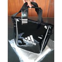ราคา กระเป๋าหนังแก้ว Adidas ของแท้ หิ้วจากเกาหลี สภาพใหม่มาก ใช้งานครั้งเดียว ขนาด A4 (1898333959)