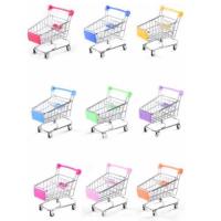 ราคา รถเข็นมินิ รถเข็นซุปเปอร์มาร์เก็ตจิ๋ว น่ารักๆ หลากสี (2536666795)