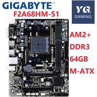 ราคา Gigabyte GA-F2A68HM-S1 DDR3 16GB ซ็อกเก็ต FM2 FM2 + A68HM a68 a58 a88xM เดสก์ท็อปใช้เมนบอร์ด (41175922603)