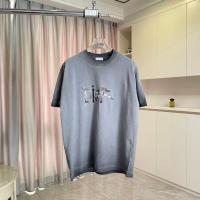 ราคา Dior/DIOR2026 Early Spring เสื้อยืดแขนสั้นสไตล์ใหม่ผู้ชายสไตล์ผู้หญิงคู่สไตล์อารมณ์Co-Brandedญี่ปุ่นกลางแจ้งพิมพ์ตัวอักษรสองเส้น TEPJ (53606053798)