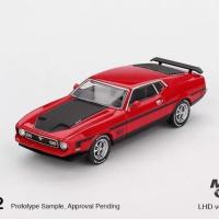 ราคา 1: 64 MINIGT #1122 Ford Mustang Ford Mustang Mach1 1971 โมเดลรถอัลลอย (50504292073)