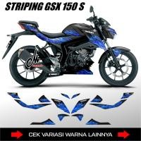 ราคา GSX S 150 Custom Flame STRIPING / SUZUKI GSX-S 150 สติ๊กเกอร์ติดมอเตอร์ไซค์ / GSX 150 S MOTORCYCLE VARIATION DECAL (45703736444)