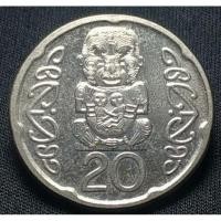 ราคา นิวซีแลนด์ (New Zealand), 20 Cents, Queen Elizabeth II (3688979395)