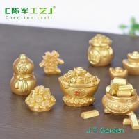 ราคา A008 ทองก้อน เรือทอง ตุ๊กตาจิ๋ว ตุ๊กตุ่นจิ๋ว แต่งบ้าน ตกแต่งสวนถาด ชุดมั่งมีศรีสุข (24961409299)
