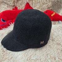 ราคา มือสอง✌️หมวกจ๊อกกี้ผ้าสักหลาดสีดำ,ผู้หญิง (27180645069)