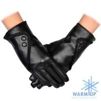 ราคา สินค้าพร้อมส่งจากไทยทุกวัน ถุงมือหนังกันหนาวบุขน หญิง ทัชสกรีนได้ (17292121186)