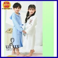 ราคา เสื้อฮู้ดเสื้อคลุมอาบน้ําเด็ก – ผ้าฝ้ายวาฟเฟิล, เพชร เย็บร้อย | ผ้าฝ้าย 100% ดูดซับสุดๆ (4–17Y) baju tuala 浴shop ⭐⭐⭐⭐⭐ (58151884771)