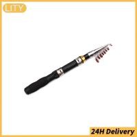 ราคา ⚡จัดส่งด่วน⚡1.0-2.30ม คันเบ็ดตกปลาแบบพับได้ขนาดเล็กแบบยืดไสลด์สําหรับน้ําเค็มและน้ําจืด (41662565137)