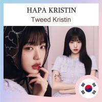 ราคา [ ฮาปา คริสติน ] Tweed Kristin Mauve Grey 1 วัน / 1 เดือน Jang WonYoung จากเกาหลี (27100514892)
