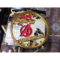 ราคา วงล้ออลูมิเนียม Com Star Adven ยกคู่ 1.40-17 สีทอง เงิน น้ำเงิน แดง ส้ม ทอง-เงิน น้ำเงิน-เงิน แดง-เงิน Firstmotorshop (2588568954)