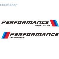 ราคา 1 คู่ M Performance Limited Edition สติ๊กเกอร์ติดประตูด้านข้างรถยนต์ สติ๊กเกอร์สะท้อนแสง DE [courless.th] (28073326273)