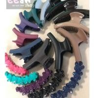 ราคา กิ๊บงับ กิ๊บหนีบผม &กิ๊บกล้วยดอกไม้ พลาสติกแบบเงาและด้านค่ะ (7618948066)