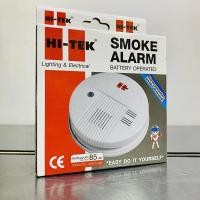 ราคา HI-TEK เครื่องตรวจจับควัน Smoke Detector แบบใส่ถ่าน (1280111842)