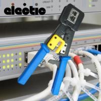 ราคา electic คีมย้ำหัวLAN RJ45/11 CAT6/CAT5 แบบหัวทะลุ (51751506417)