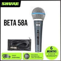 ราคา Shure BETA-58A ไมโครโฟนไดนามิก Supercardioid พร้อมสวิตช์ (42773808574)