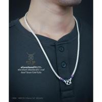 ราคา สร้อยคอเงินแท้92.5% สร้อยเส้นใหญ่ลายเบนซ์-ลงยา หนัก 3-4 บาทตัน(เนื้อเงินแท้) : MO0131 (24210884755)