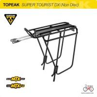 ราคา ตะแกรงเสริม ตะแกรงท้ายจักรยานทัวร์ริ่งแบบราง TOPEAK SUPER TOURIST DX RACK(ไม่หลบดิสก์) (20096440360)