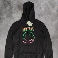ราคา เสื้อฮู้ด Hnm Nirvana Black (12650179729)