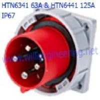 ราคา Dako Power Plug(เพาเวอร์ปลั๊ก) รุ่นHTN6441 125A 4Pin IP67 ตัวผู้ แบบติดฝั่ง (2872088057)