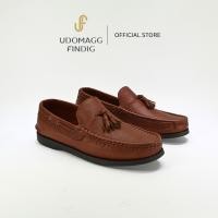 ราคา Udomagg&Findig อุดมเอก ฟินดิจ รองเท้าหนังแท้คัทชูส์ผู้ชาย รหัส ME483 (40008746813)