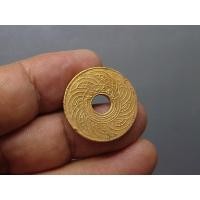 ราคา สตางค์รู เนื้อทองแดง 1 สตางค์ ปี พ.ศ.2456 ผ่านใช้ (23556170632)