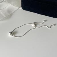 ราคา Yourdays/สร้อยข้อมือเงินแท้แบบรูดปรับระดับได้/ ball bracelet (18817277386)