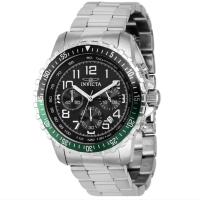 ราคา Invicta Men's Watch Specialty Chronograph Black and Green Bezel Bracelet (22022752344)