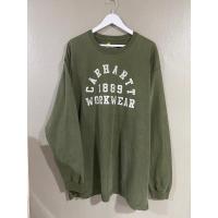 ราคา เสื้อยืดแขนยาวCarhartt อก 52 นิ้ว ยาว 34 นิ้ว เสื้อแขนยาวมืองสอง เสื้อแขนยาว (19280232703)