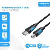 ราคา VENTION VAS-A16-B1000 USB A Male to Type B Male Printer Cable 10M 10 เมตร 480Mbps Plug and Play Print Scanner Cable Type B Scanner (57901015553)