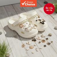 ราคา 18 ชิ้น เครื่องรางโซ่รองเท้า สําหรับ Crocs เด็ก DIY อุปกรณ์เสริมคลิปข้อเท้าบูท สําหรับเด็กผู้หญิง ผู้หญิง (43025839178)