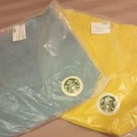 ราคา ถุงผ้าลูกฟูก Starbucks เหลือสีเหลือง​ (5211925621)